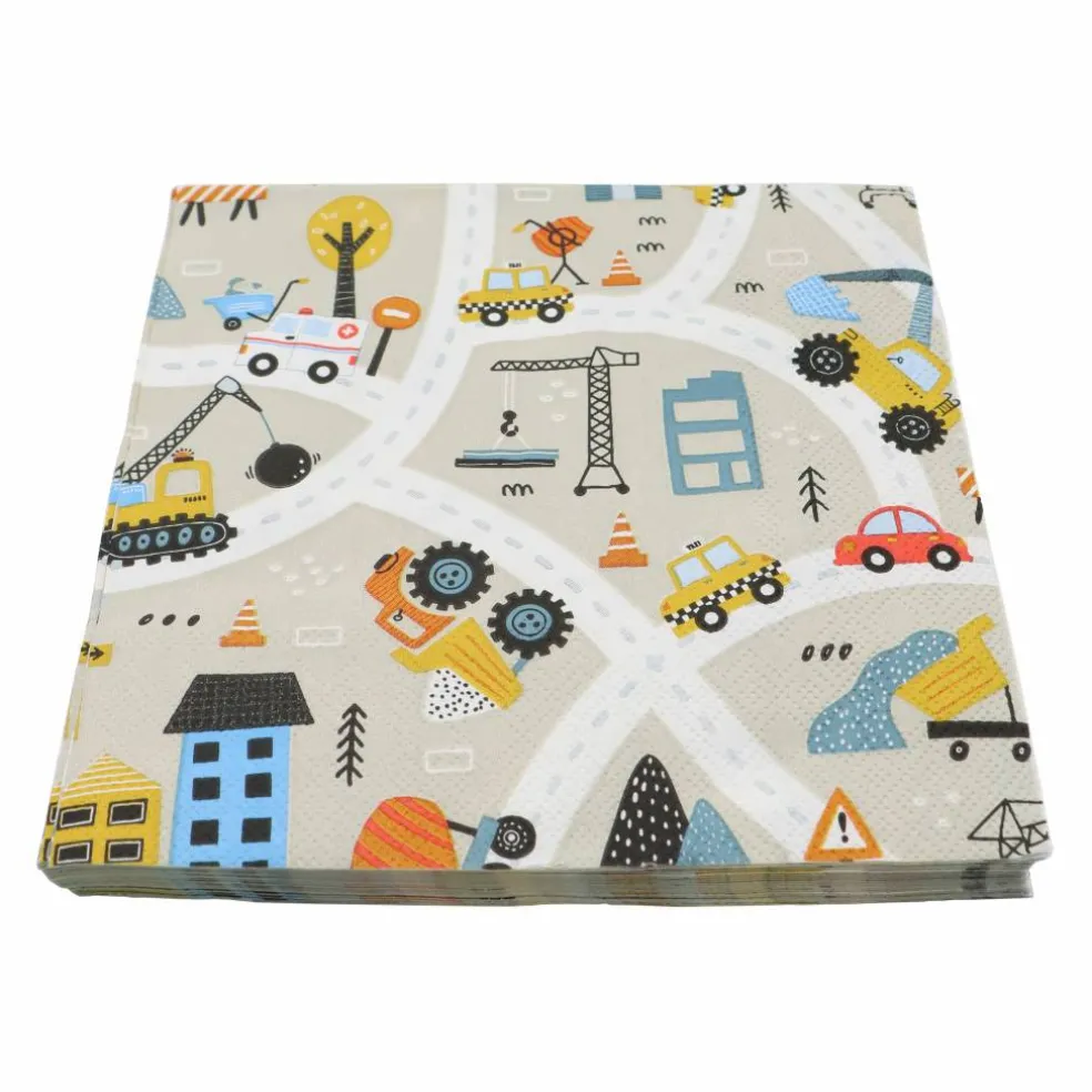 Construction Lunch Napkins, 20ct. by Celebrate It™