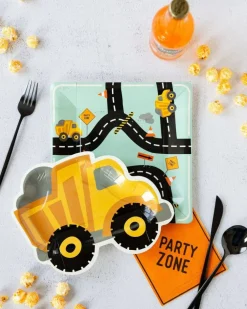 Construction Sign "Party Zone" Napkin