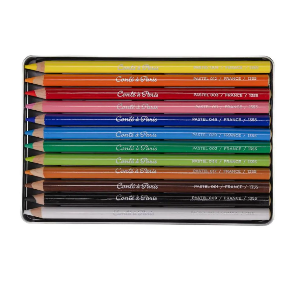 Conté à Paris™ Assorted Pastel Pencils, 12ct.