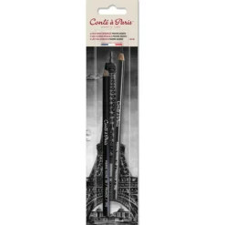 Conté à Paris™ Pierre Noire Sketching & Drawing Pencils, 2ct.
