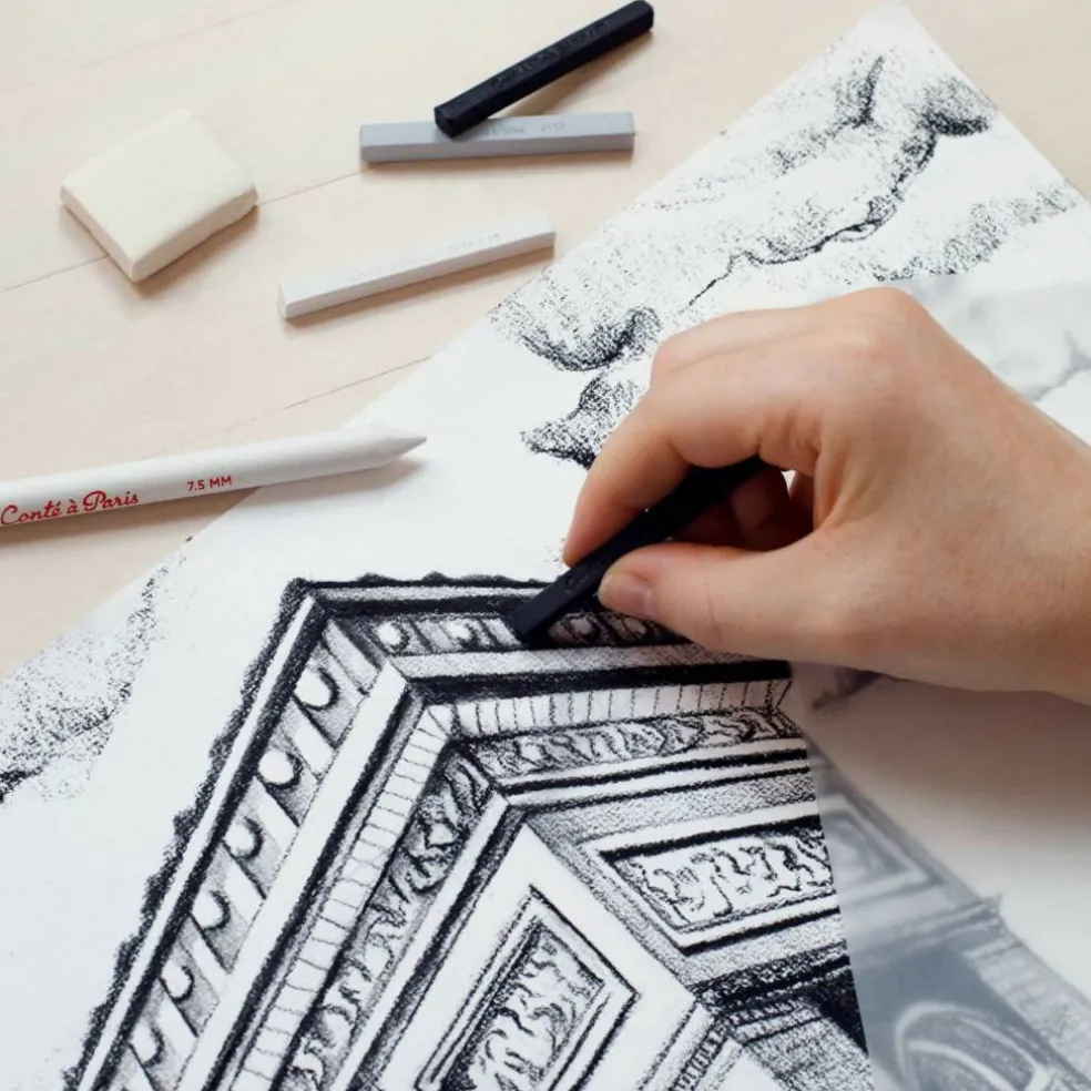 Conté à Paris™ Sketching Pastel Carrés, 2ct.