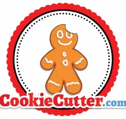 CookieCutter.com 4 Piece Halloween Witch Cookie Cutter Set Witch Broom, Hat, Shoe, Cauldron, Metal Shapes Made in USA, Silver