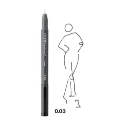 Copic® Multiliner+ 0.03mm Black Pens, 3ct.