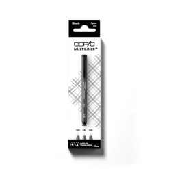Copic® Multiliner+ 0.03mm Black Pens, 3ct.