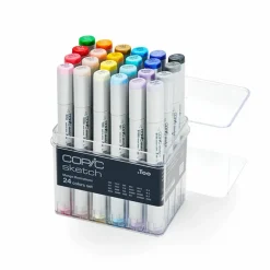 Copic® Sketch 24 Piece Manga Illustration Set