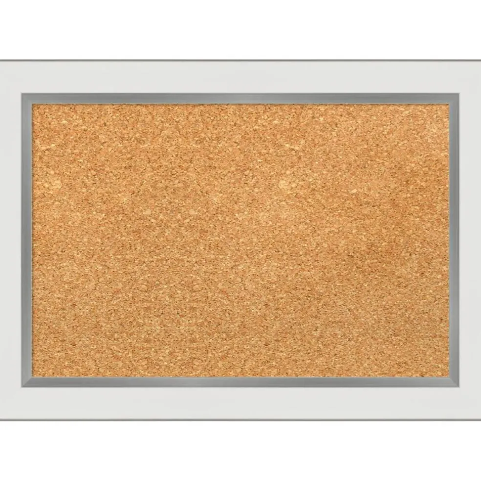 Cork Board, Eva Narrow Frame - Bulletin Board, Organization Board, Pin Board