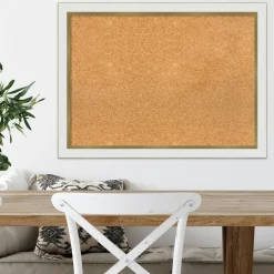 Cork Board, Eva Narrow Frame - Bulletin Board, Organization Board, Pin Board