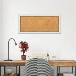 Cork Board, Eva Narrow Frame - Bulletin Board, Organization Board, Pin Board