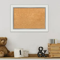 Cork Board, Eva Narrow Frame - Bulletin Board, Organization Board, Pin Board