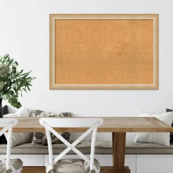 Cork Board, Eva Narrow Frame - Bulletin Board, Organization Board, Pin Board