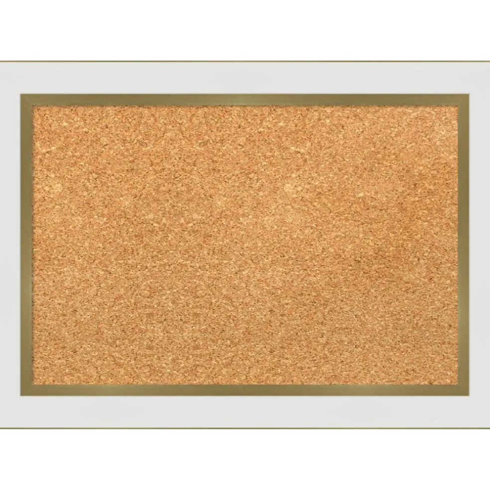 Cork Board, Eva Narrow Frame - Bulletin Board, Organization Board, Pin Board