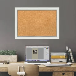 Cork Board, Eva Narrow Frame - Bulletin Board, Organization Board, Pin Board