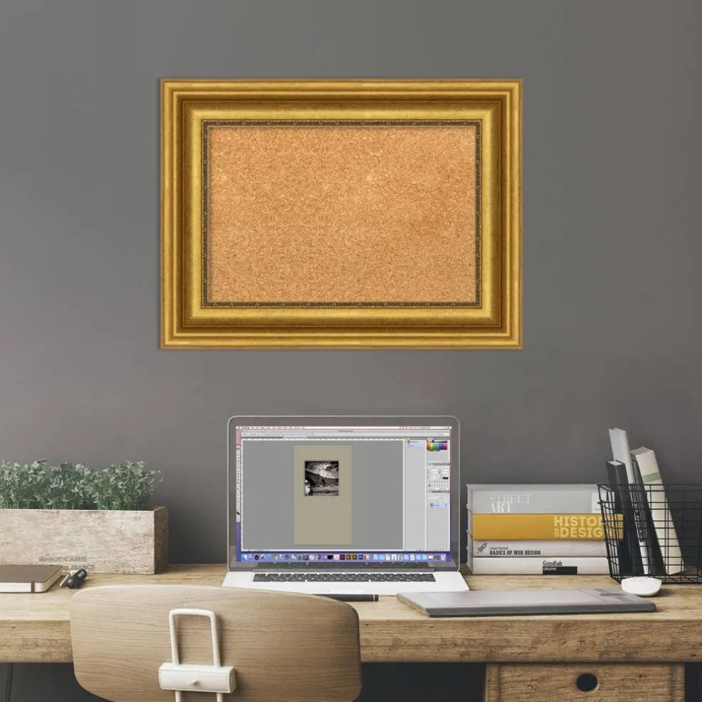 Cork Board, Parlor Frame - Bulletin Board, Organization Board, Pin Board