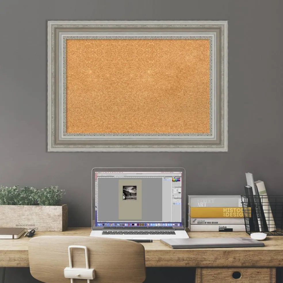 Cork Board, Parlor Frame - Bulletin Board, Organization Board, Pin Board