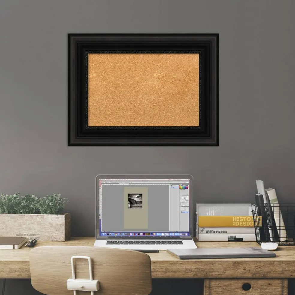 Cork Board, Parlor Frame - Bulletin Board, Organization Board, Pin Board