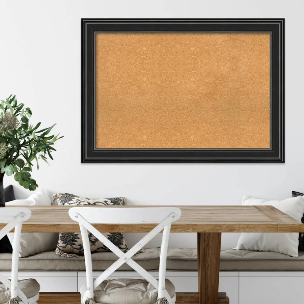 Cork Board, Ridge Frame - Bulletin Board, Organization Board, Pin Board