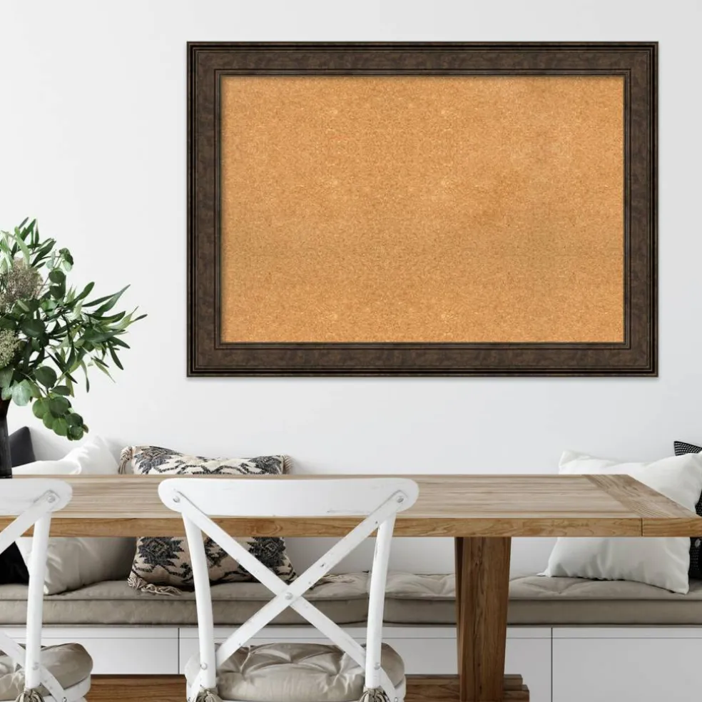 Cork Board, Ridge Frame - Bulletin Board, Organization Board, Pin Board