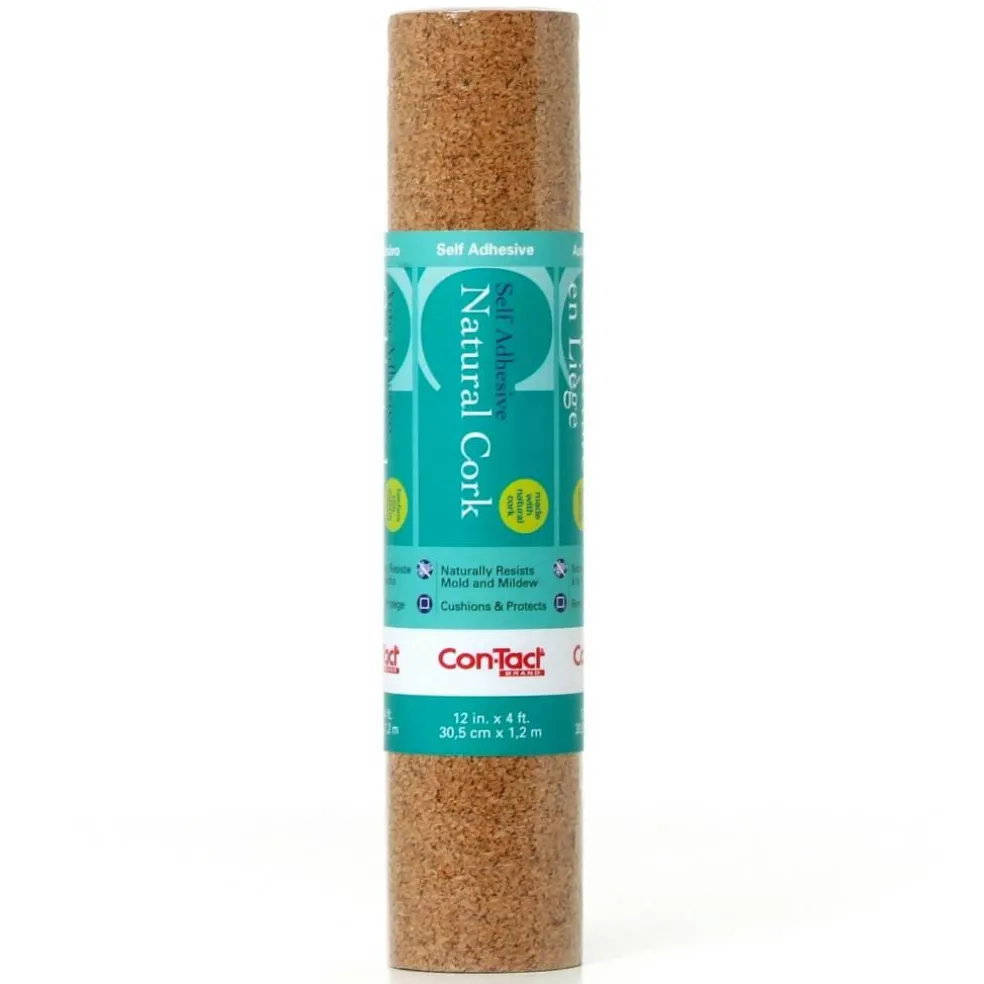 Cork Roll, Self-Adhesive, 12" x 4 ft.