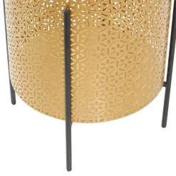 CosmoLiving by Cosmopolitan Gold Metal Mesh Planter Set