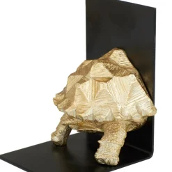 CosmoLiving by Cosmopolitan Brass Polystone Coastal Bookends, 6