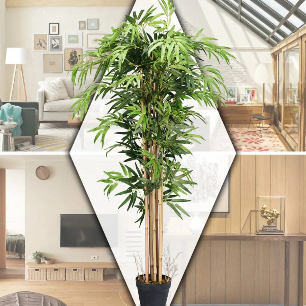 Costway 3.5' 4' 5' 5.5' 6' Artificial Tree Indoor-Outdoor Home Decor