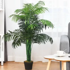 Costway 3.5' 4' 5' 5.5' 6' Artificial Tree Indoor-Outdoor Home Decor