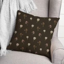 Cottage Florals Throw Pillow