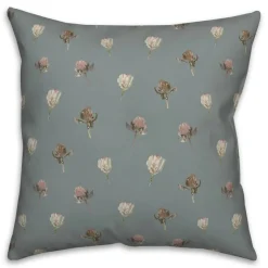 Cottage Florals Throw Pillow