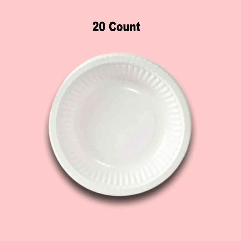 20 Count Foam Bowls 30 OZ Disposable Insulated Bowls for Soup, Cereal & More 8"
