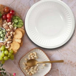 20 Count Foam Bowls 30 OZ Disposable Insulated Bowls for Soup, Cereal & More 8"