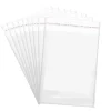 100 Count Resealable Clear Cellophane Bags Self Seal Envelopes 11" x 14" Polypropylene Packaging 1.2 Mil