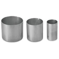 Country Lane Candle Molds - Round Sampler, Pkg of 3