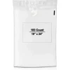 100 Count Self Seal Mailing 19 x 24 Inch Resealable Clear Poly Bags for Shipping and Storage