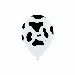 11" Cow Print Latex Balloon