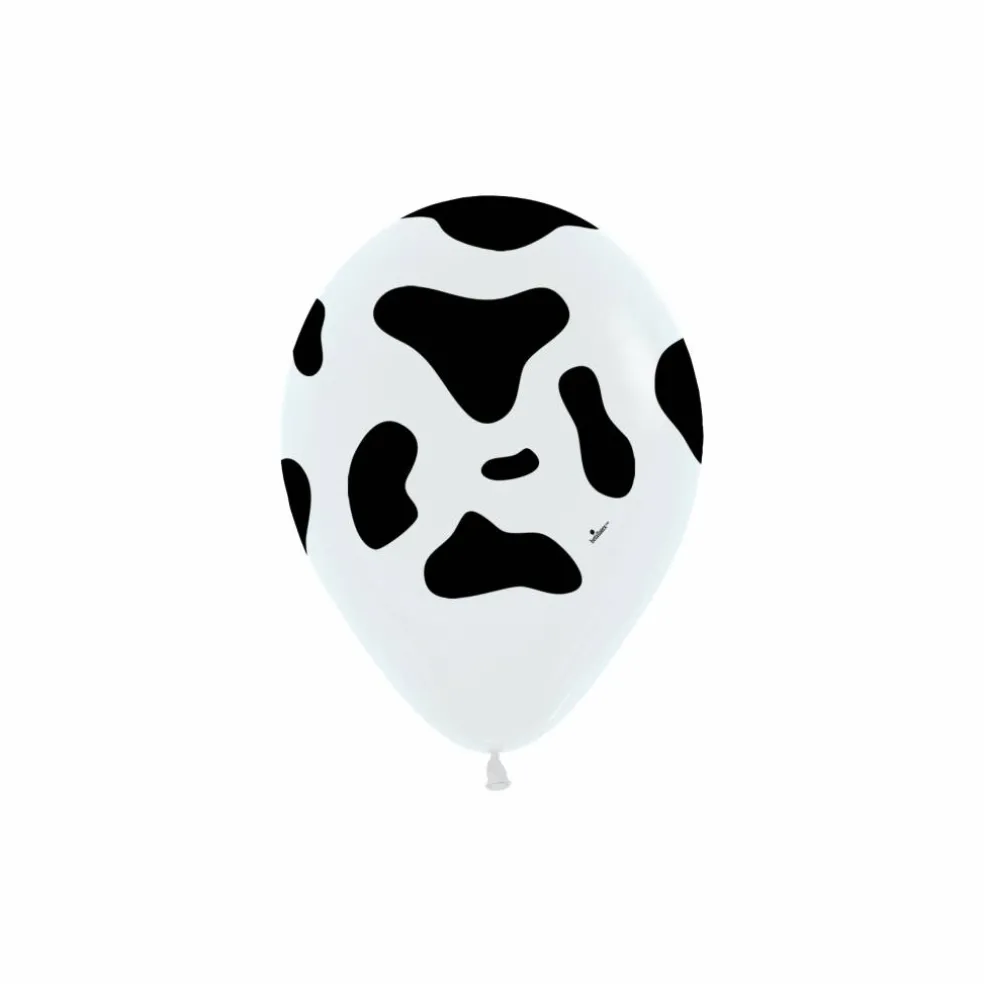 11" Cow Print Latex Balloon