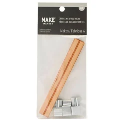Crackling Wood Wicks by Make Market®, 6ct.