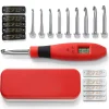 CraftBud Digital Counting Crochet Hook Set