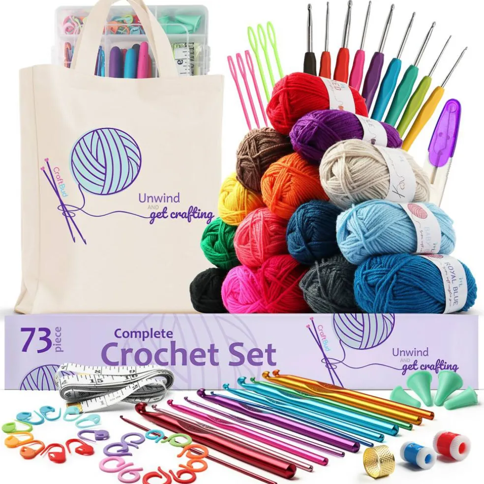 CraftBud DIY Crochet Kit