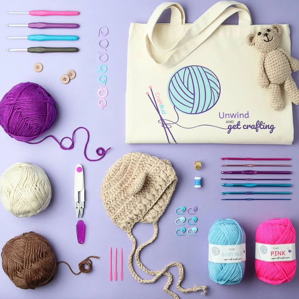 CraftBud DIY Crochet Kit