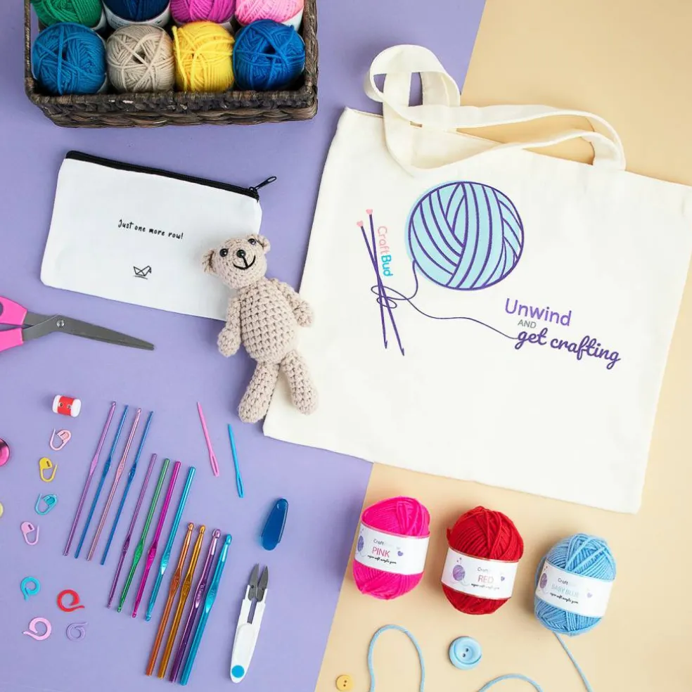 CraftBud DIY Crochet Kit