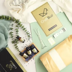 CraftBud DIY Natural Soy Candle Making Kit