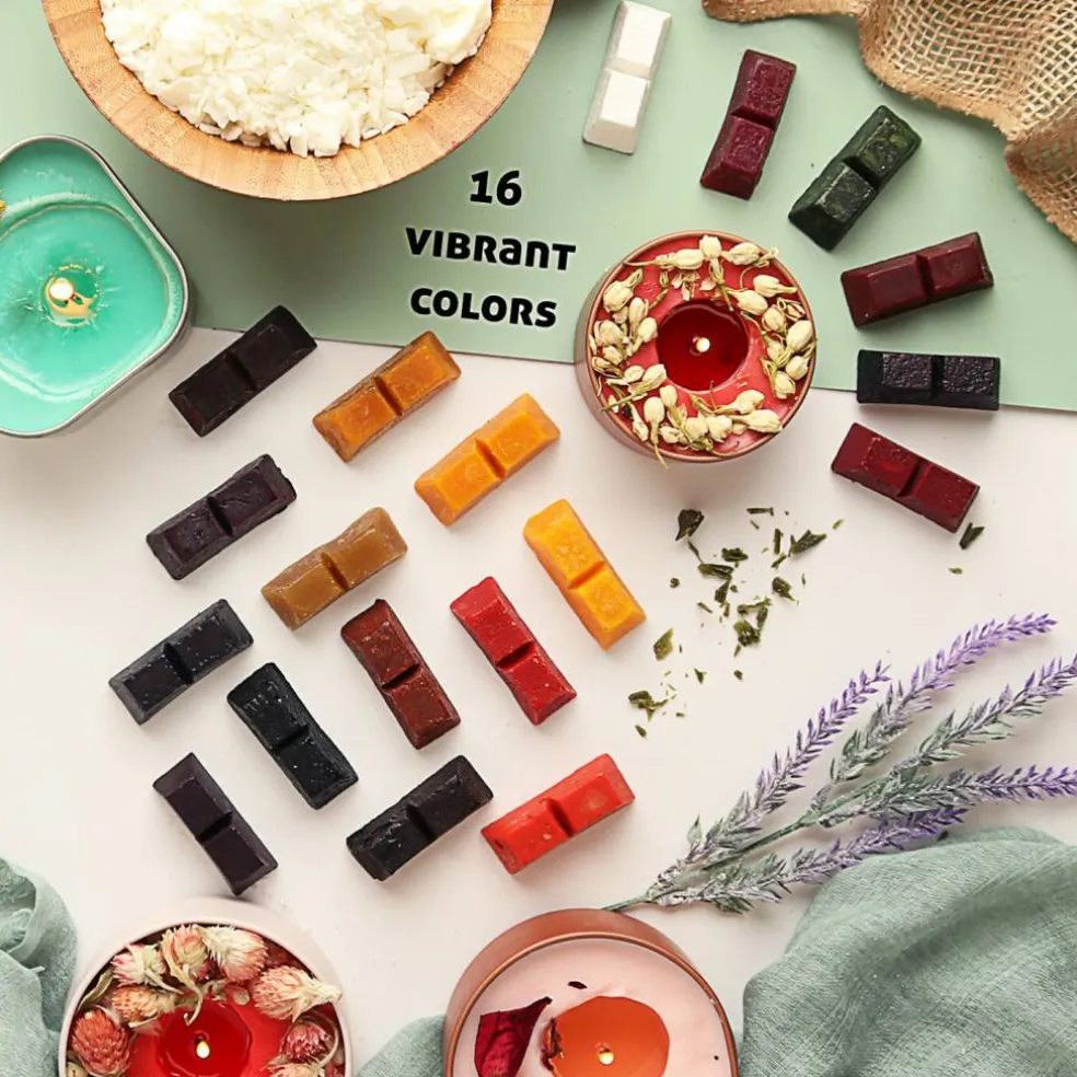 CraftBud DIY Natural Soy Candle Making Kit