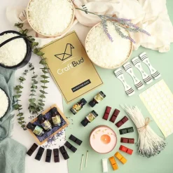 CraftBud DIY Natural Soy Wax Candle Making Kit
