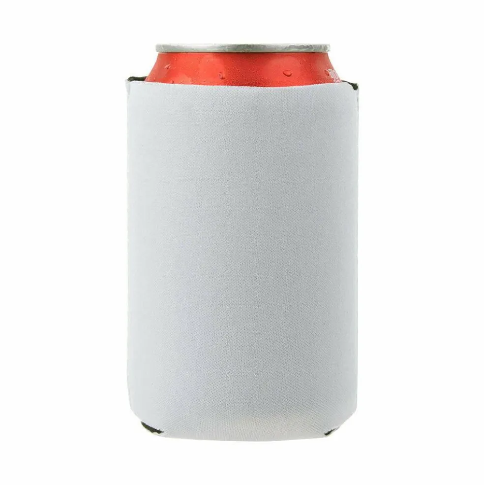 Craft Express 4 Pack Sublimation Neoprene Can Coolers – 12oz White