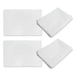 Craft Express Sublimation Printing Towels - Waffle Kitchen Towel, 16" x 24", Pkg of 4