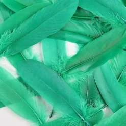 Craft Feathers 150 Pack (14g) – Assorted Color Decorative Feathers for Kids Crafts, DIY Projects, Classroom Art & Party Decorations