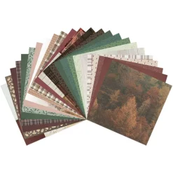 Craft Smith 12" x 12" Oak & Thistle Paper Pad, 48 Sheets