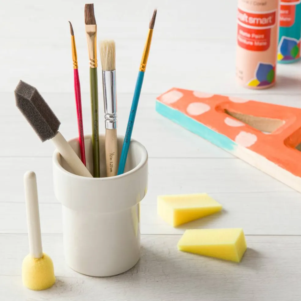 Craft & Stencil 8 Piece Brush Set by Craft Smart®