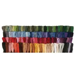 Craftways  Value Pack 100 Skeins Embroidery Floss