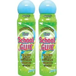 Crafty DabĀ® Dab'n Stic School Glue, 2 Packs of 6